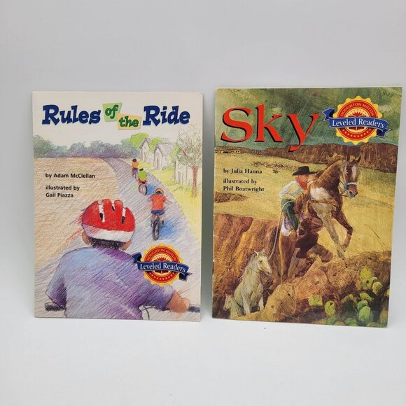 Houghton Mifflin Leveled Readers Huge Lot of 12 Booklet Books for Level 4  BK309 - Picture 3 of 11